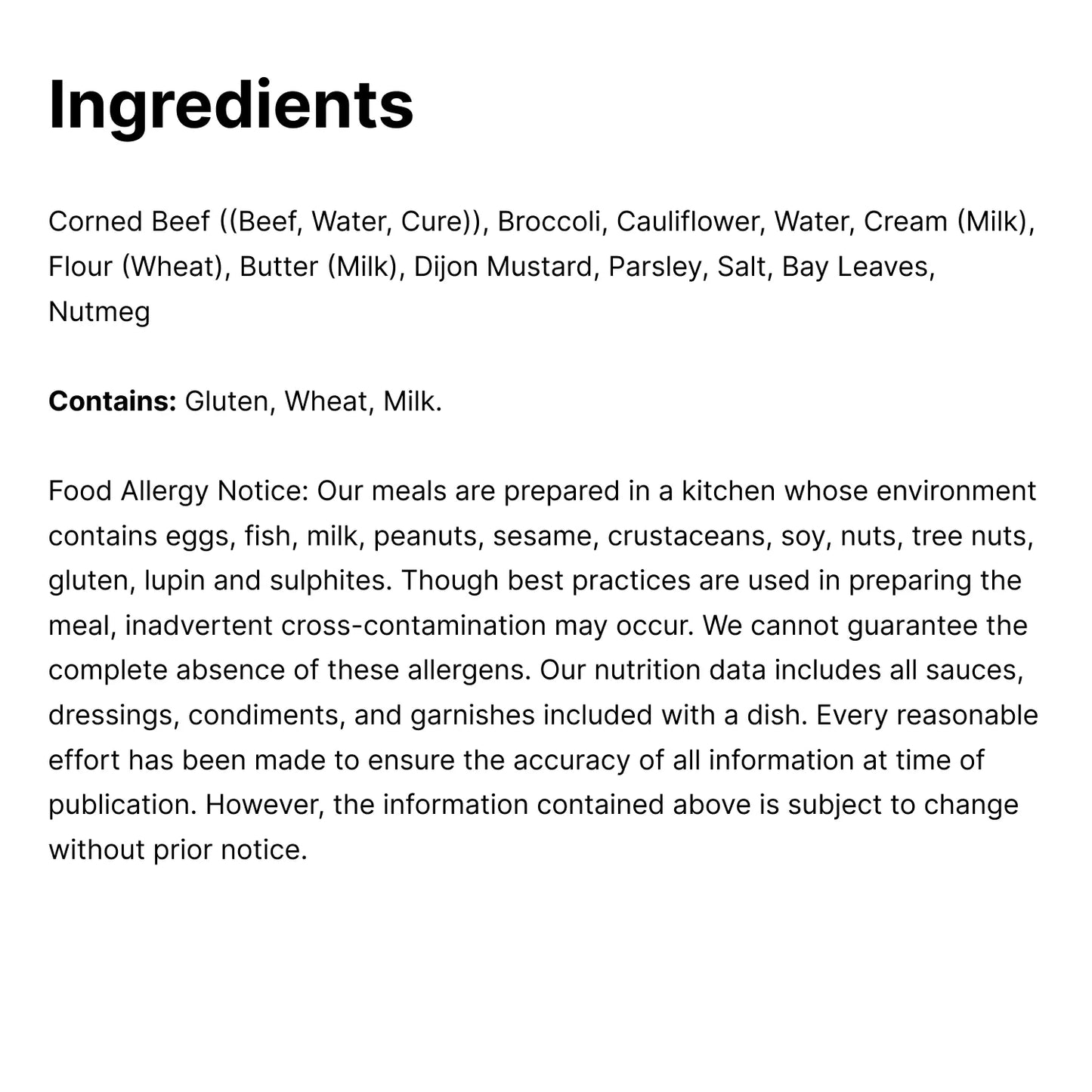 Corned Beef
